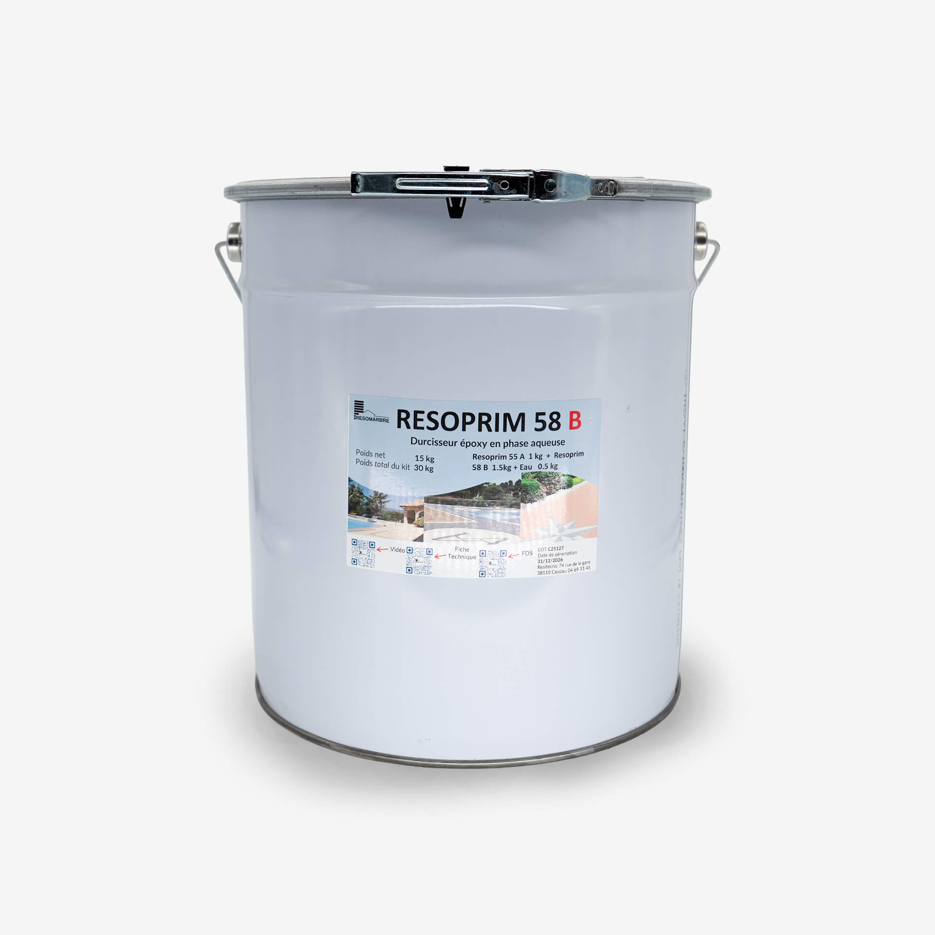 Résine EPOXY phase aqueuse